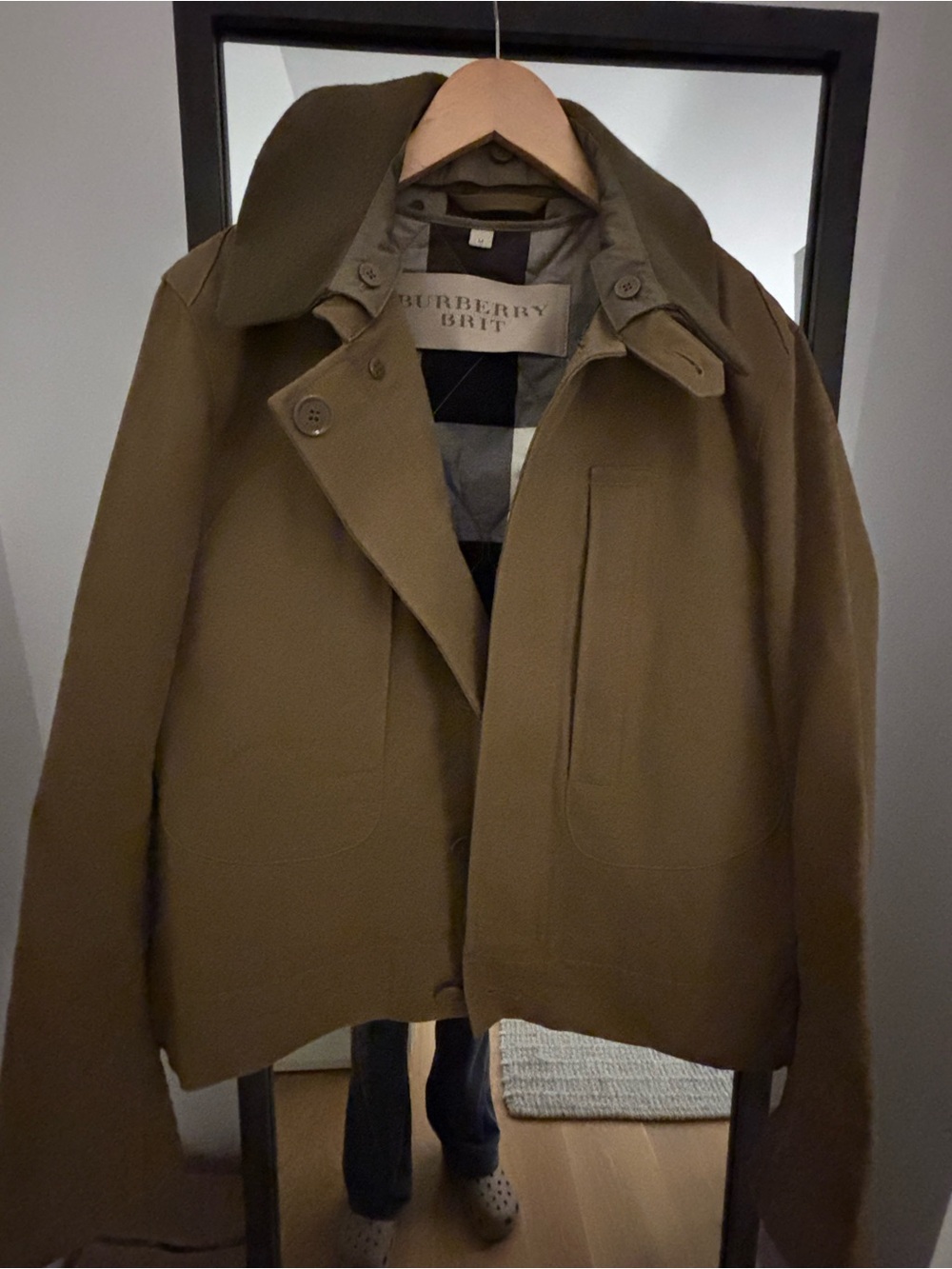 Burberry Brit 3-in-1 Cropped Utility Jacket with Detachable Vest